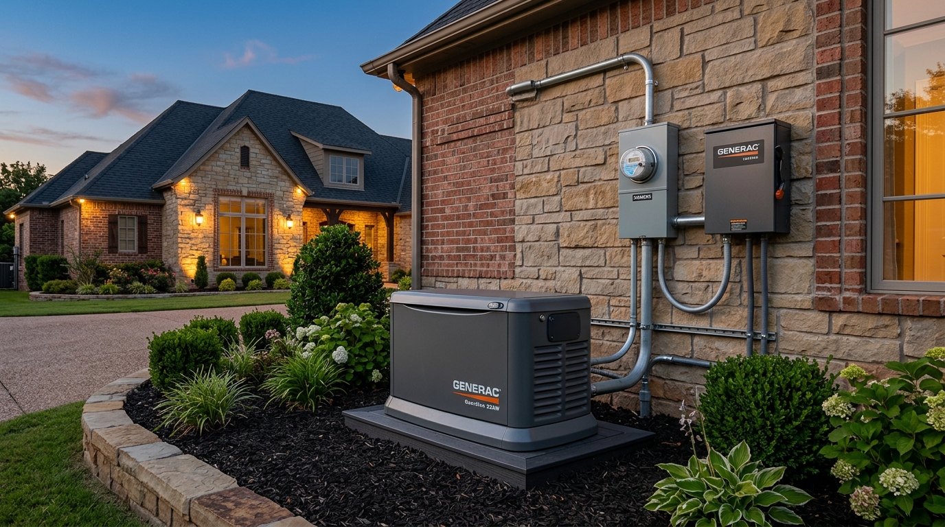 Standby Generator & Transfer Switch Installation